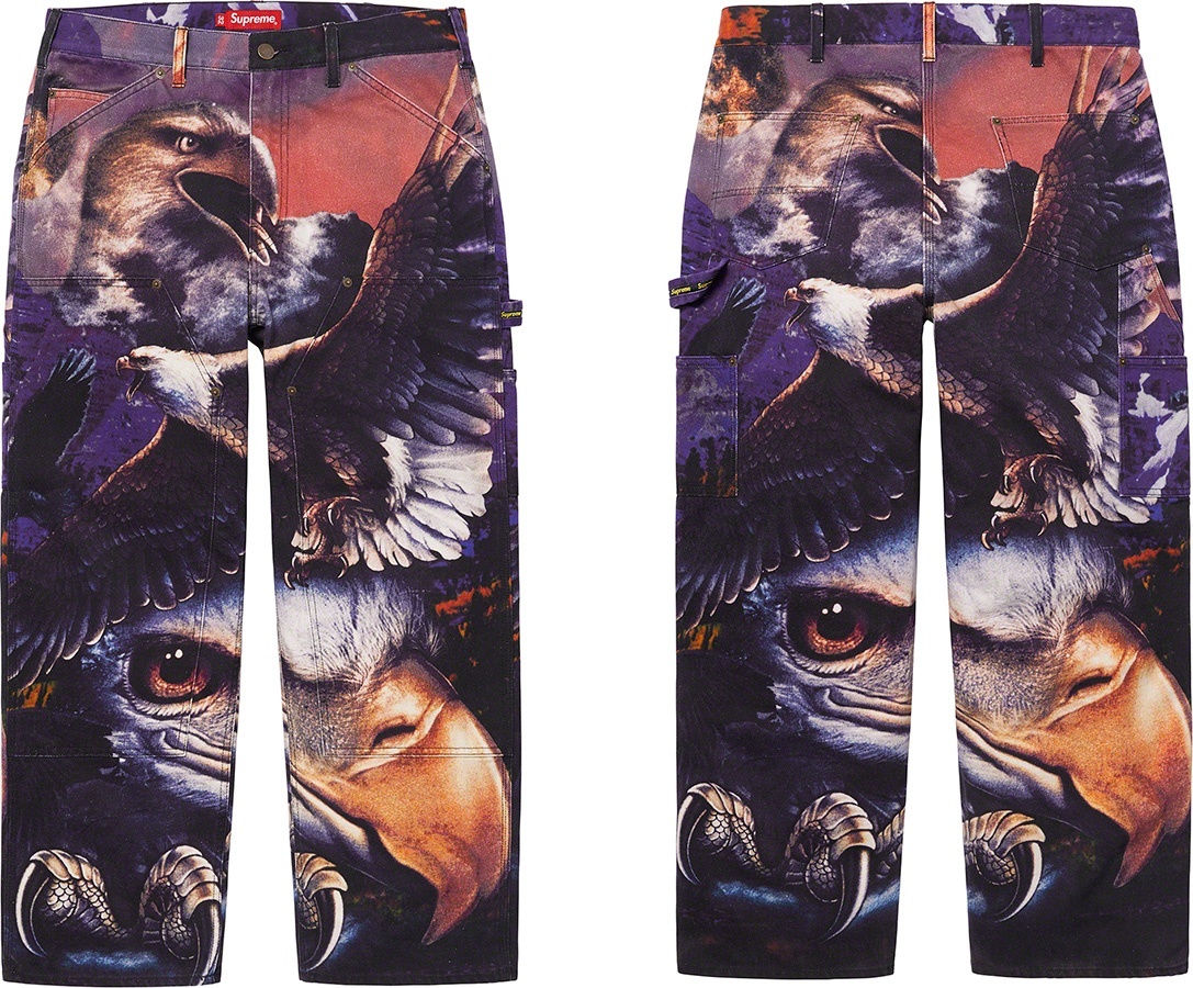 Eagle Double Knee Denim Painter Pant view 2